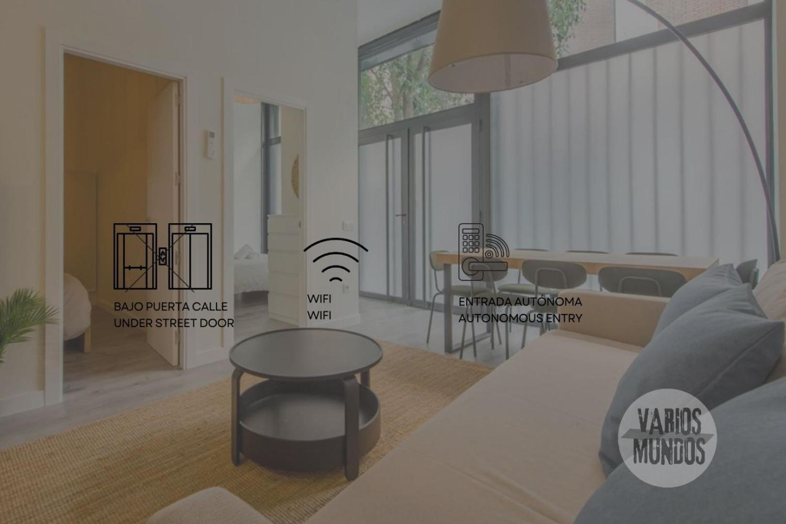 Central&Modern Apt 4Hab Para 9P En La Latina 마드리드 외부 사진